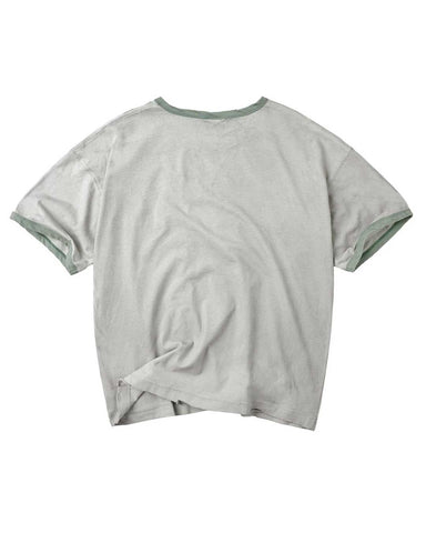 Vale Forever Camp Ringer Tee Green