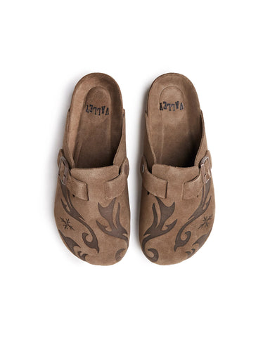 Vale Forever Chocolate Clogs Brown