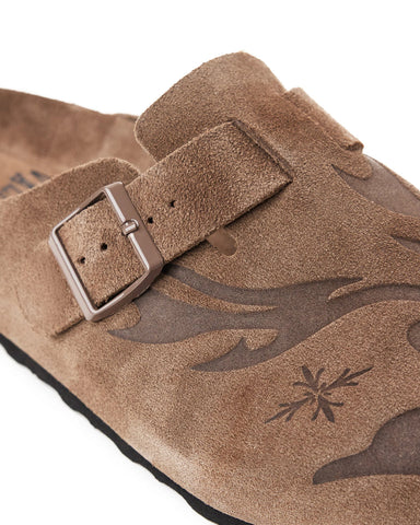 Vale Forever Chocolate Clogs Brown