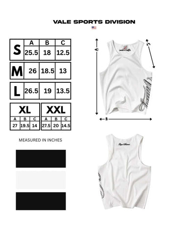 Vale Forever Cursive Tank Top 2 Pack