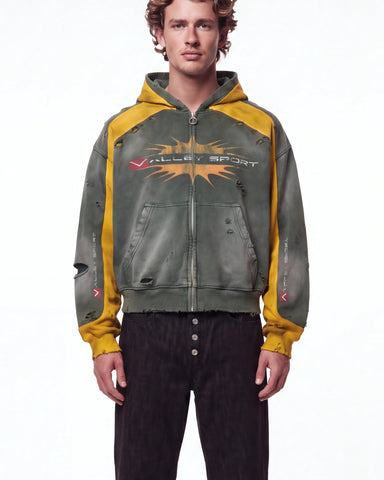 Vale Forever Khalifa Zip Up Green