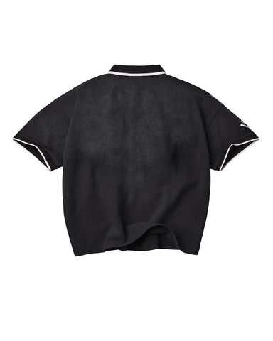 Vale Forever Panda Polo Black