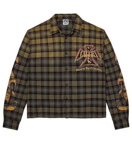 Vale Forever Reborn Flannel Green