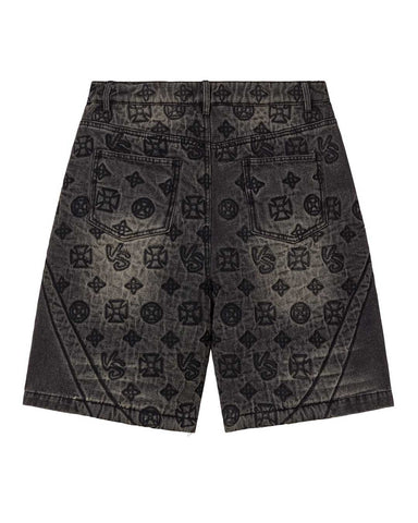 Vale Forever Spade Jorts Black