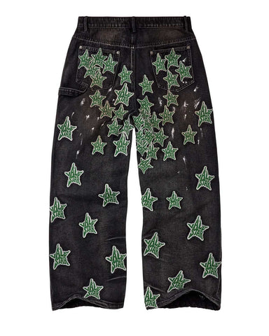 Vale Forever Starfall Denim Pants Black