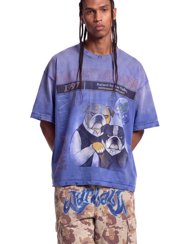 Vale Forever Step Bros Tee Blue