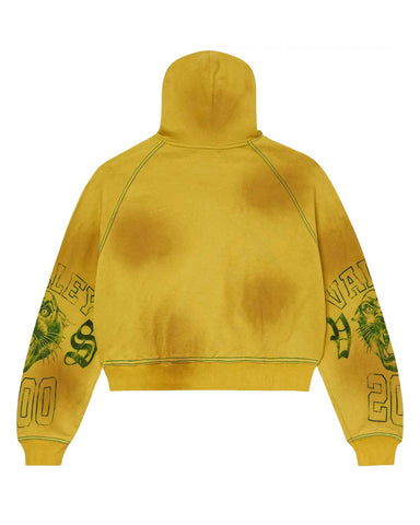 Vale Forever VSX 2000 Zip Up Hoodie Brasil Yellow