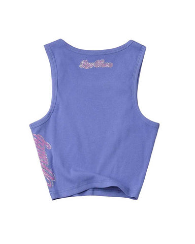 Vale Forever Women's Valley Bling Tank Blue