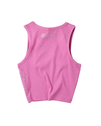 Vale Forever Women’s Valley Bling Tank Bubblegum Pink