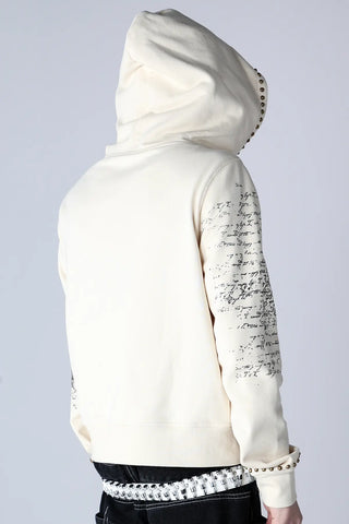 Bone Zip Hoodie