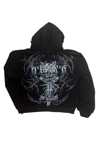 Bruised x Novulent Zip Hoodie