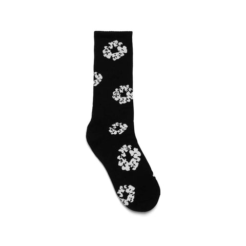 Denim Tears Black White Socks