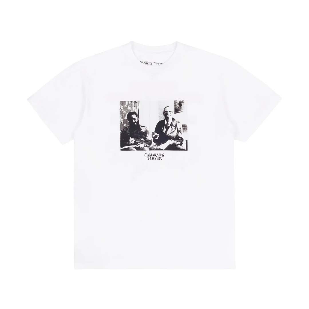 Denim Tears Camaradas Por Vida Tee White