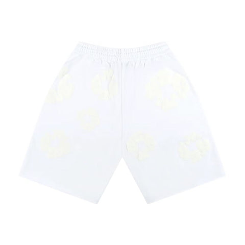 Denim Tears Mono Cotton Wreath Shorts White