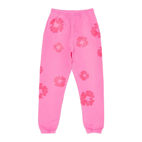 Denim Tears Mono Cotton Wreath Sweatpants 'Pink'
