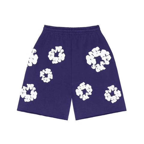 Denim Tears The Cotton Wreath Shorts Purple