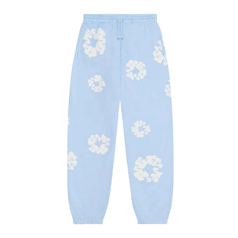 Denim Tears The Cotton Wreath Sweatpants 'Powder Blue'