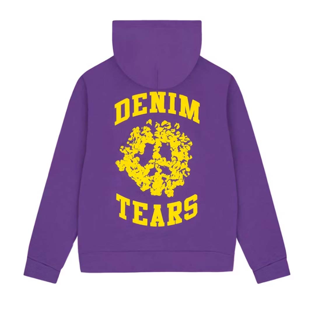 Denim Tears University Zip Up Hoodie Lakers