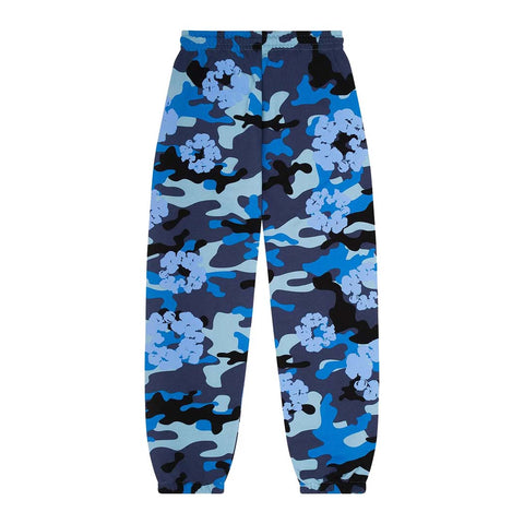 Denim Tears Wreath Sweatpant 'Blue Camo'