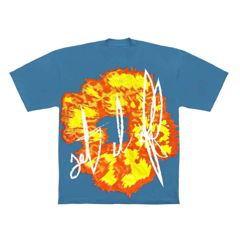 Denim Tears x Offset Set It Off #2 Tee Blue
