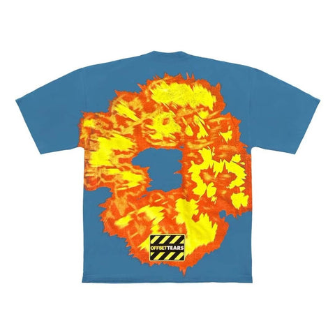 Denim Tears x Offset Set It Off #2 Tee Blue