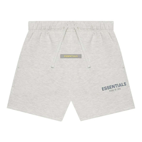 Essentials Fear of God KIDS Light Oatmeal Shorts