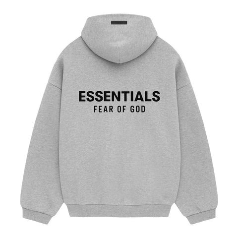 Fear of God Essentials Fleece Hoodie II 'Light Heather Grey'