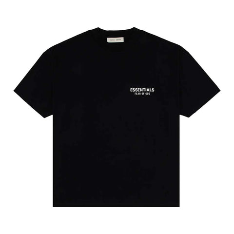 Fear of God Essentials Jet Black Tee