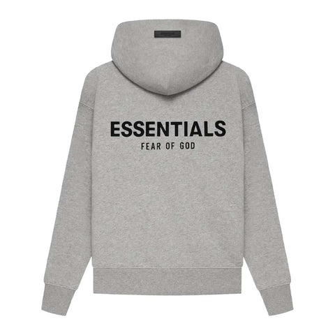 Fear of God Essentials KIDS Dark Oatmeal Hoodies
