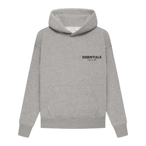 Fear of God Essentials KIDS Dark Oatmeal Hoodies