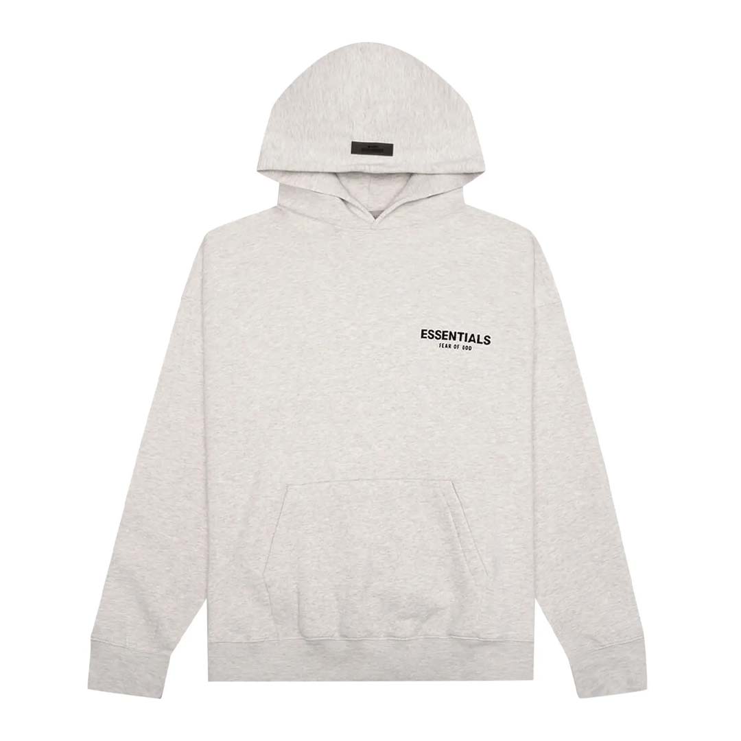Fear of God Essentials KIDS Light Oatmeal Hoodie