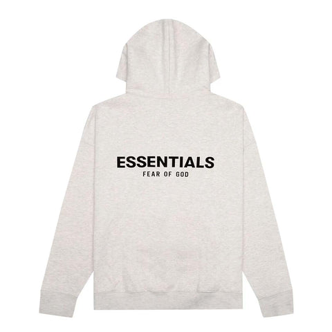 Fear of God Essentials KIDS Light Oatmeal Hoodie