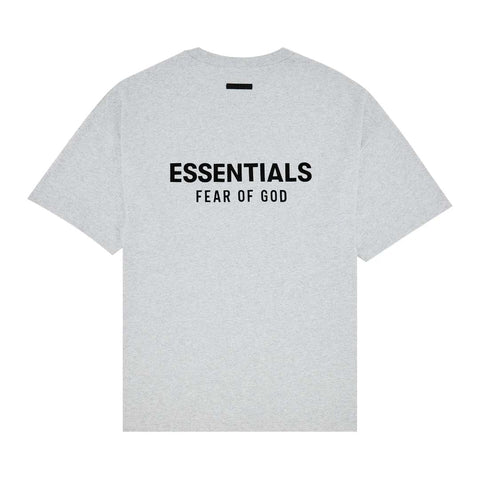 Fear of God Essentials Light Heather Grey Crewneck Tee