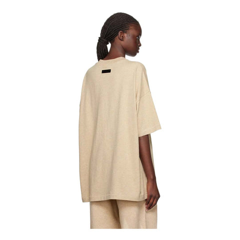 Fear of God Essentials Oversized Tee 'Gold Heather'