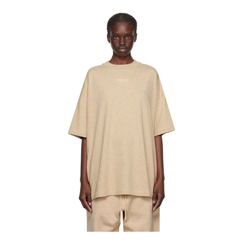 Fear of God Essentials Oversized Tee 'Gold Heather'