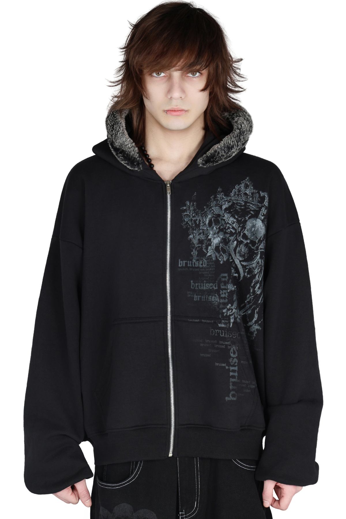 Flare Zip Hoodie