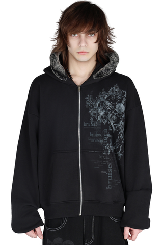 Flare Zip Hoodie