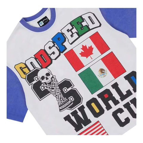 Godspeed '26 GSWC Vintage Tee White Blue