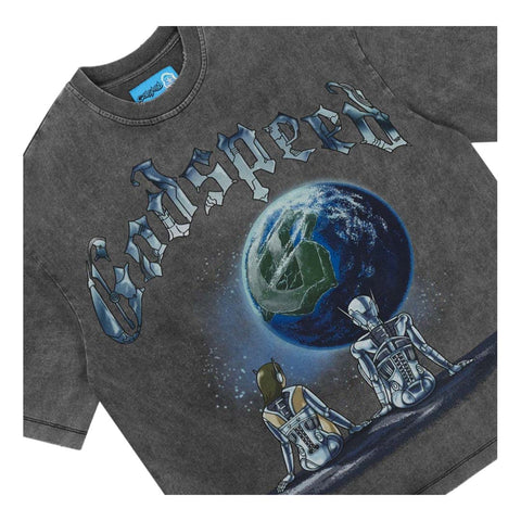 Godspeed Artificial Love II Grey Wash Tee