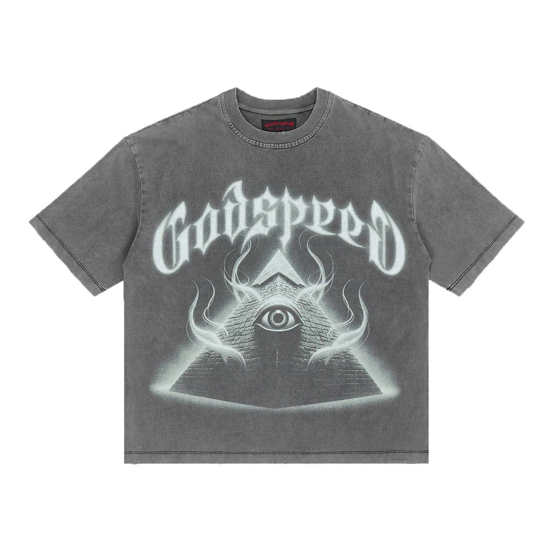 Godspeed A.S.E. Tee Grey