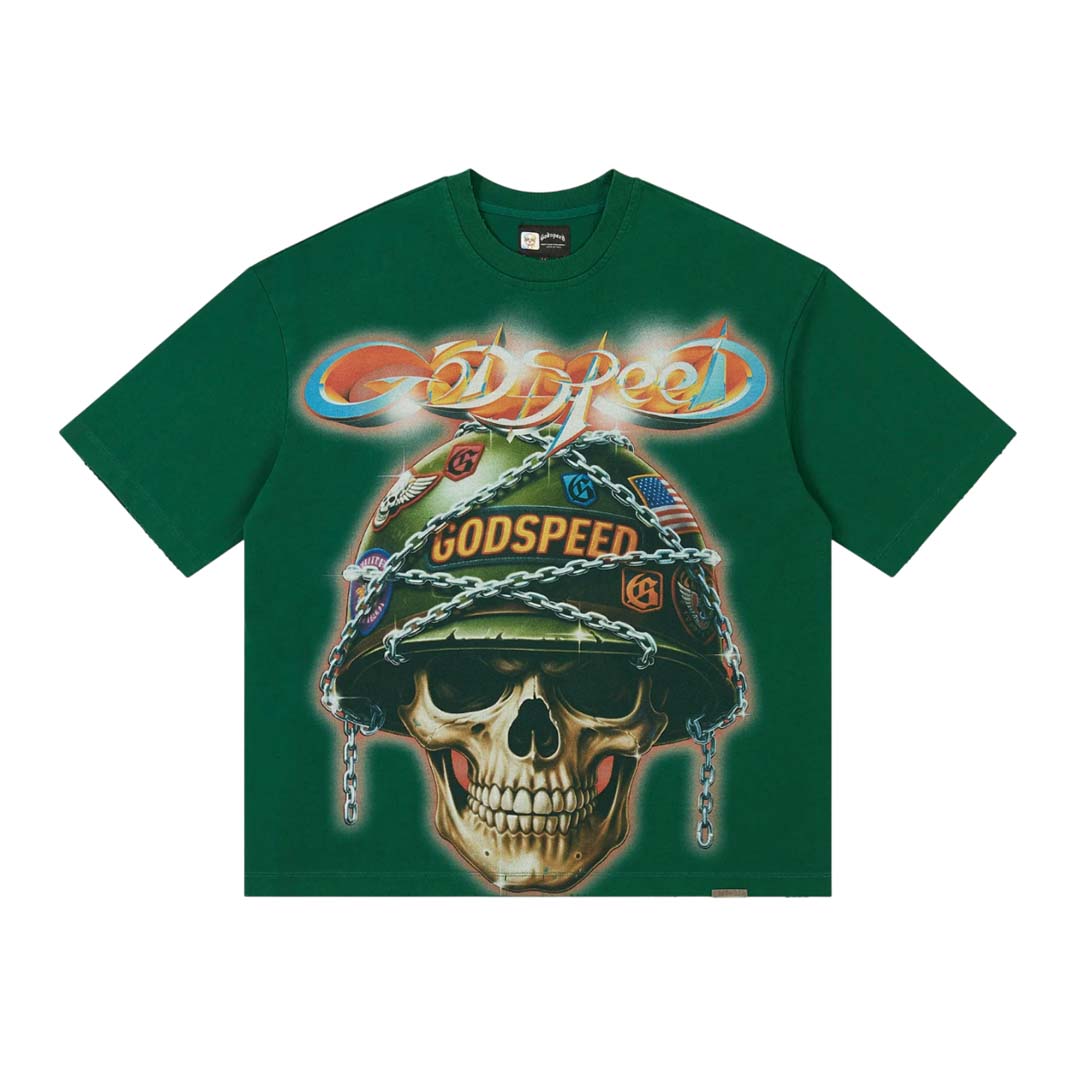 Godspeed Badges of Honor II Green Tee