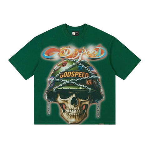 Godspeed Badges of Honor II Green Tee