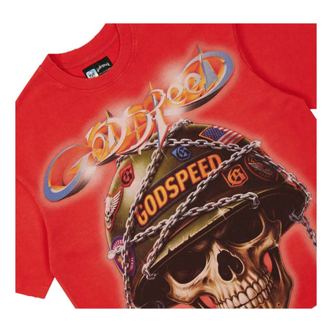 Godspeed Badges of Honor II Red Tee