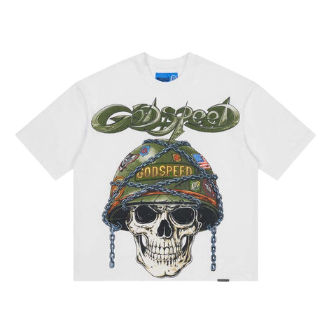 Godspeed Badges of Honor II White Tee