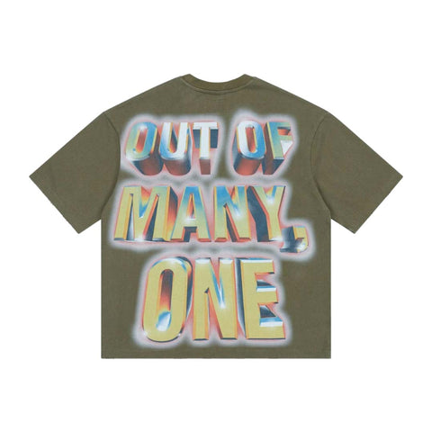 Godspeed Badges of Honor Tee Military Green