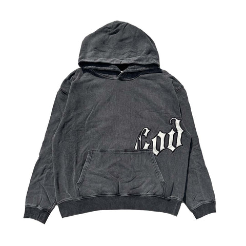 Godspeed Big Logo Grey Wash Hoodie