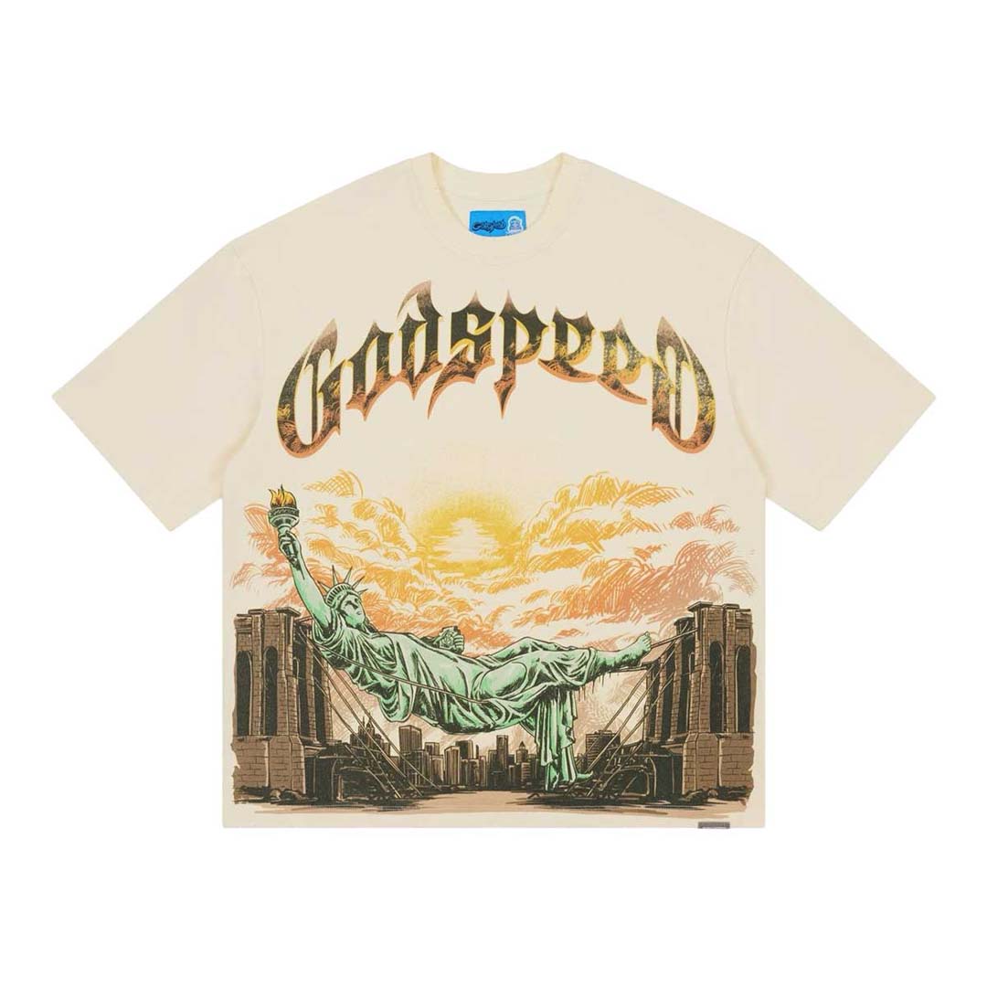 Godspeed Burnt Bridges 2.0 Bone Tee