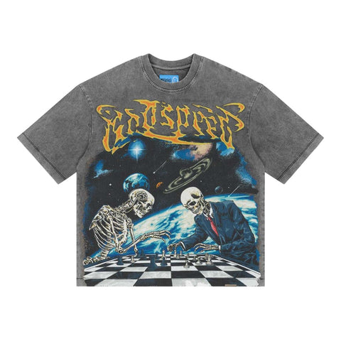 Godspeed Checkmate II Grey Wash Tee