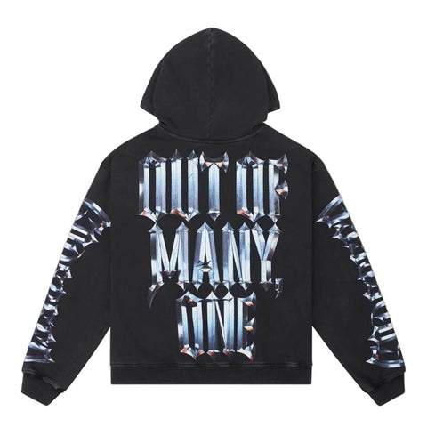 Godspeed Chrome Motto Hoodie Black Wash