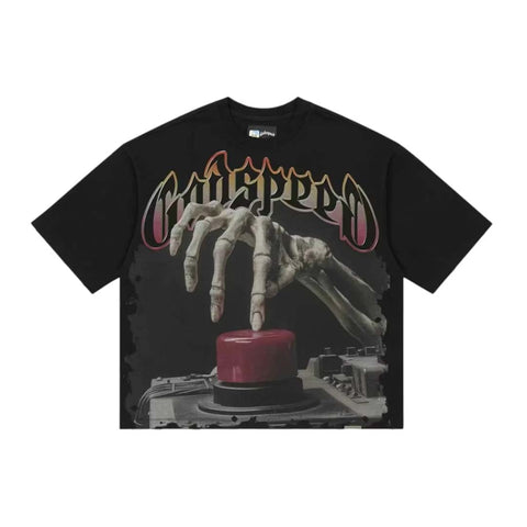 Godspeed Code Red Tee Black